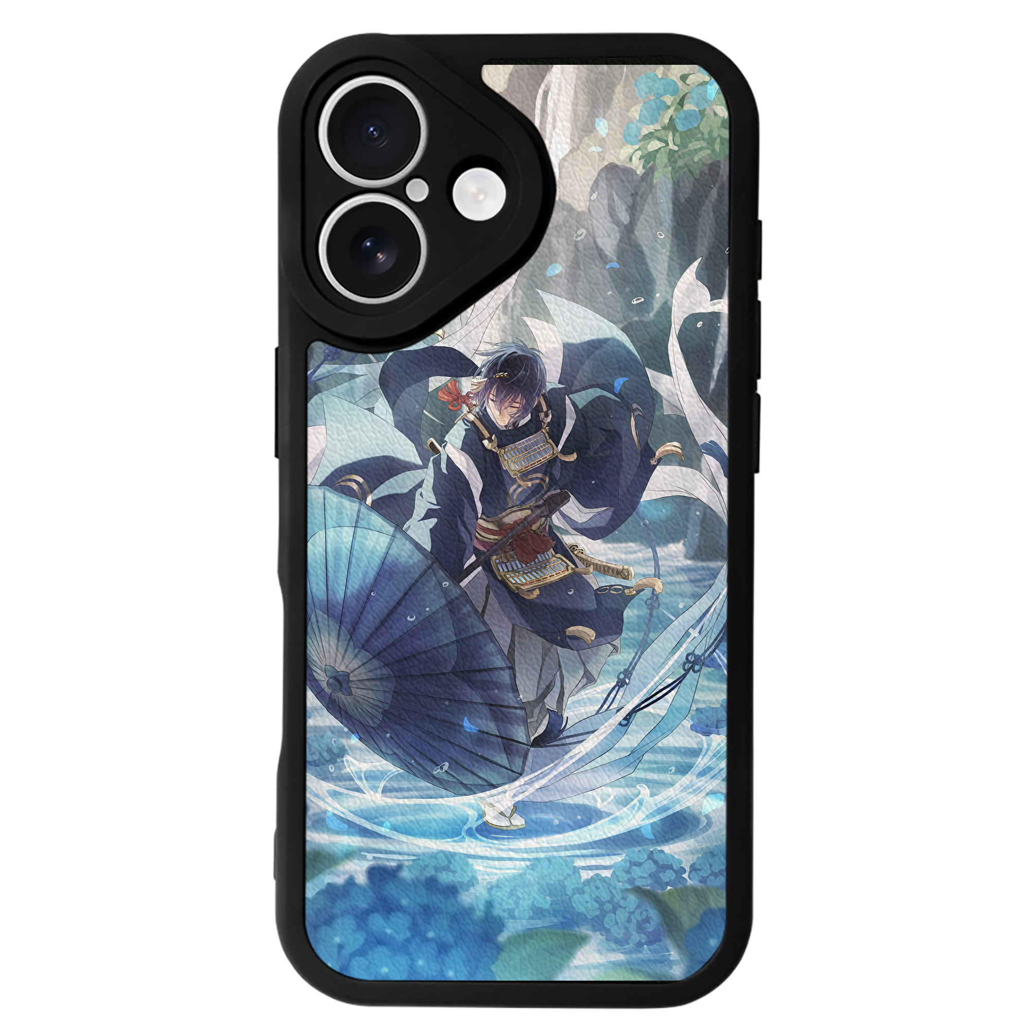 （画像用） 刀剣乱舞 Touken Ranbu 【iPhone 16シリーズ対応】シリコンスマホケース（レザー調） 材質：シリコン